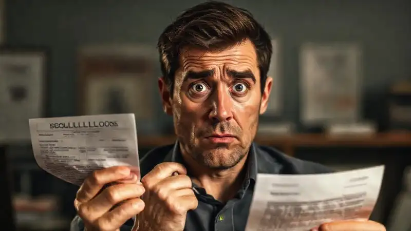 El hombre cancela su póliza preocupado