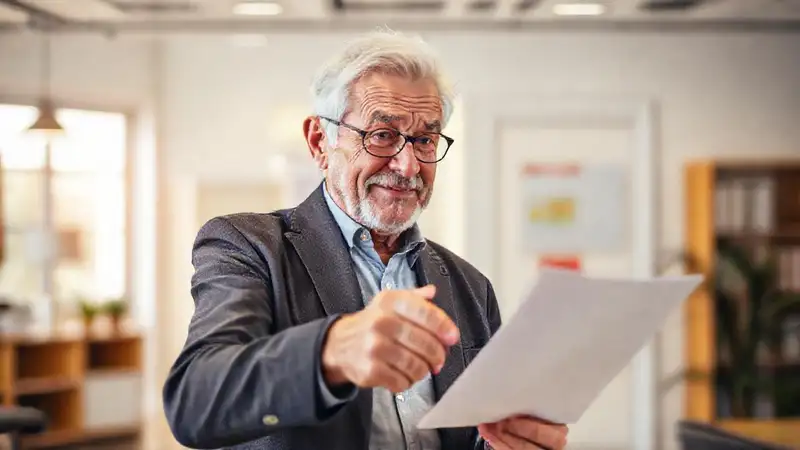 Un anciano confuso recibe ayuda legal