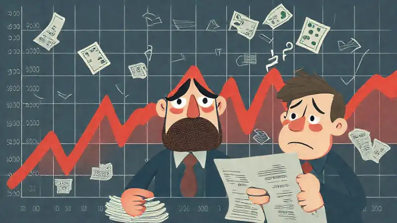 El mercado sube, la ansiedad financiera crece