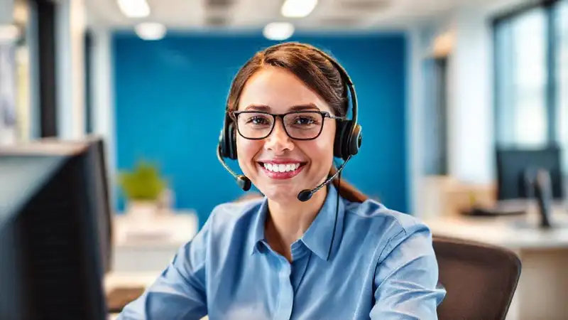 Oficina moderna ofrece soporte tecnológico confiable