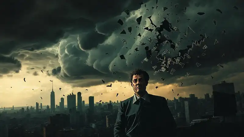 La crisis financiera oscurece la ciudad