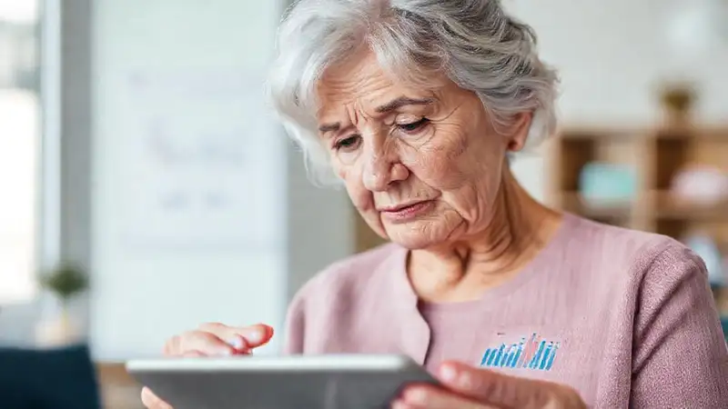 Una anciana actualizó datos con esperanza