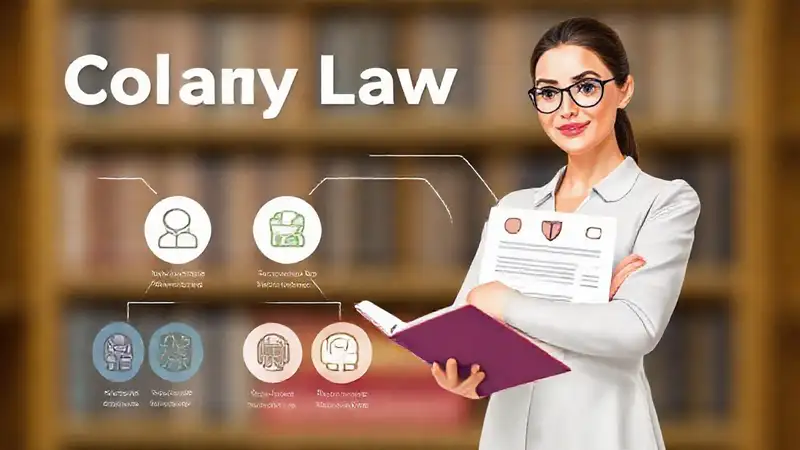 Una mujer explica un documento legal claro