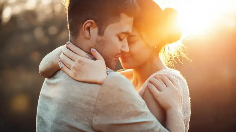 Amor y luz crean atmósfera íntima