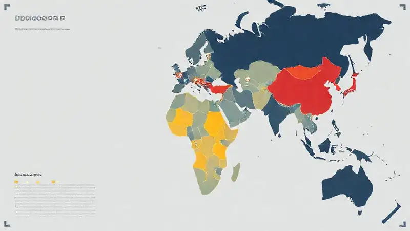 Mapa político visualiza datos serios