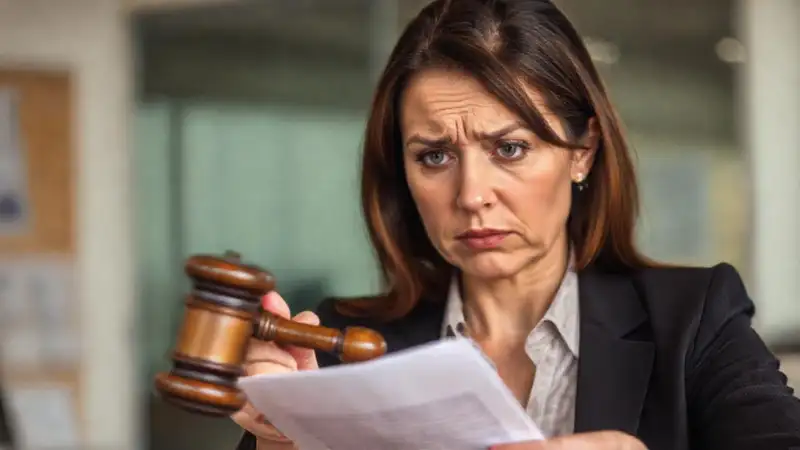 Un conflicto legal frustra a la mujer