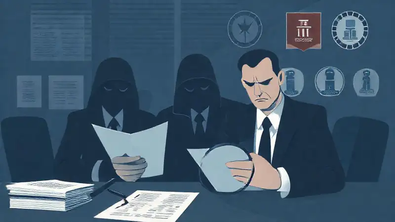 Análisis corporativo sombrío y legal