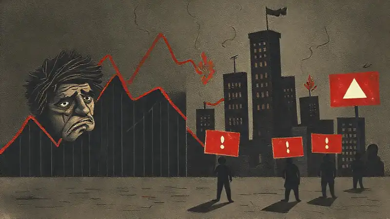 La crisis financiera genera miedo y pérdida