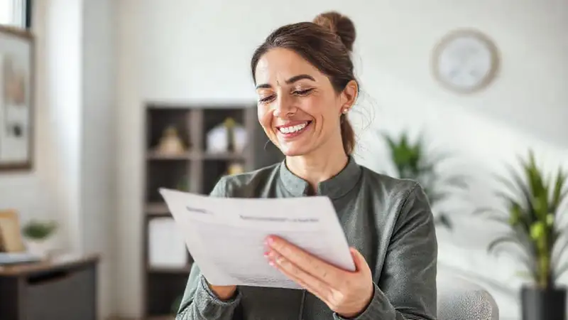 La mujer transmite confianza y esperanza
