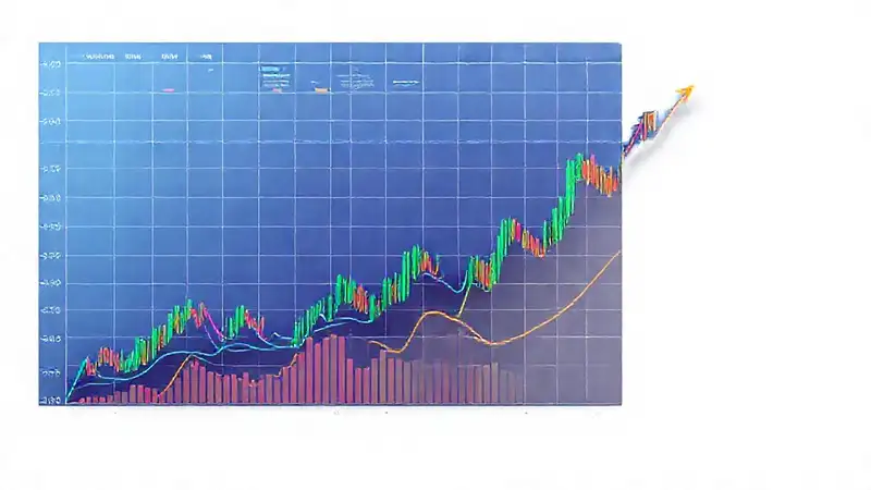 Gráfico financiero optimista y claro