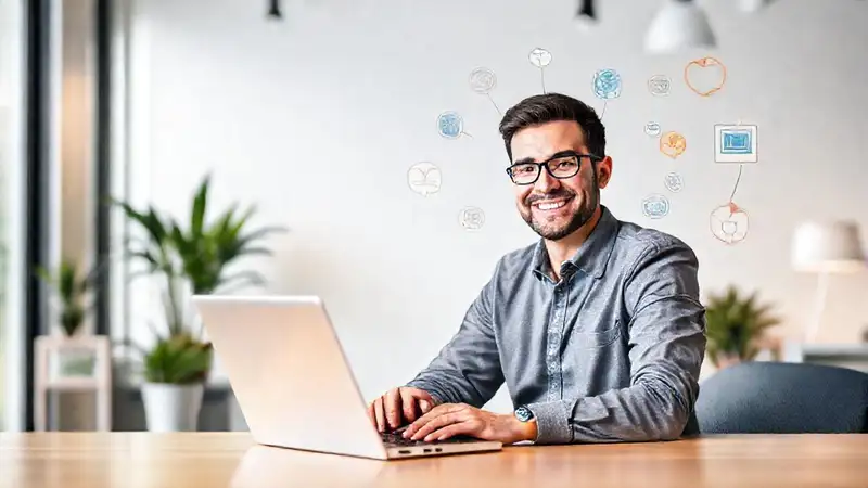 Espacio de coworking profesional y moderno