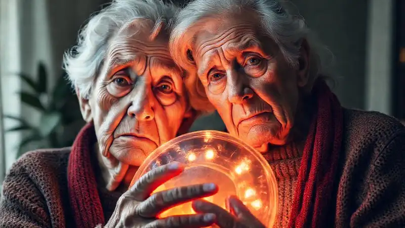 La anciana pareja encuentra seguridad financiera