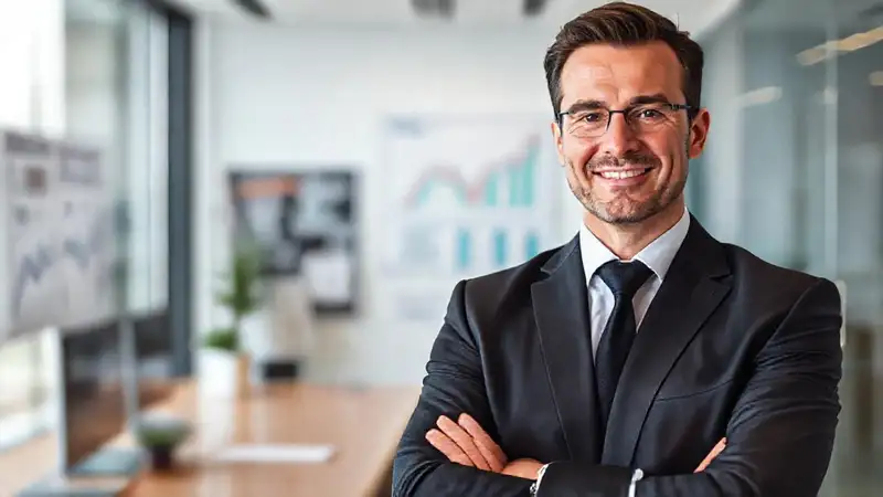 Ejecutivo seguro, diseño moderno e impecable