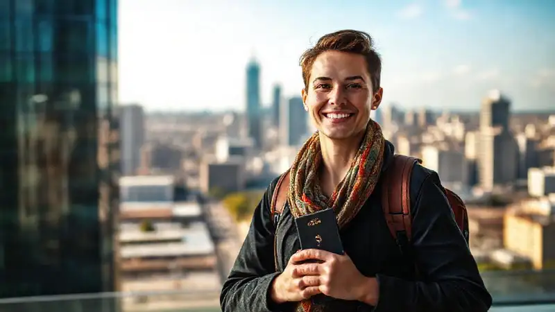 El expatriado viaja con esperanza a la ciudad