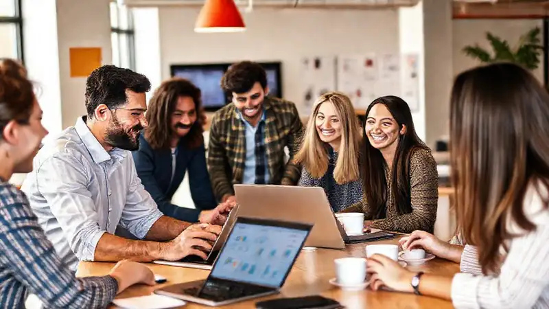 Emprendedores comparten éxito y colaboración