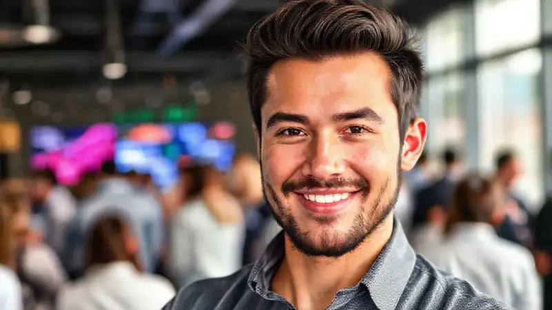Fundador innovador triunfa en el éxito