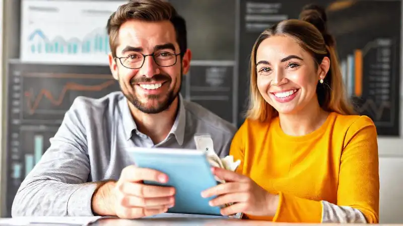 Cliente satisfecho, crecimiento financiero claro