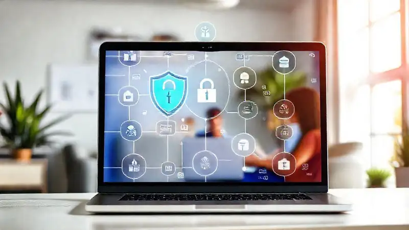 Trabajo remoto seguro y conectado digitalmente