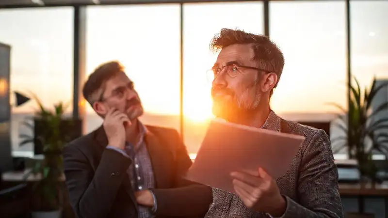 El emprendedor busca un futuro seguro