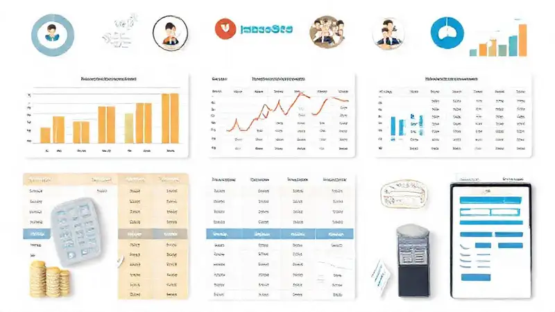 Presenta información financiera de forma visual