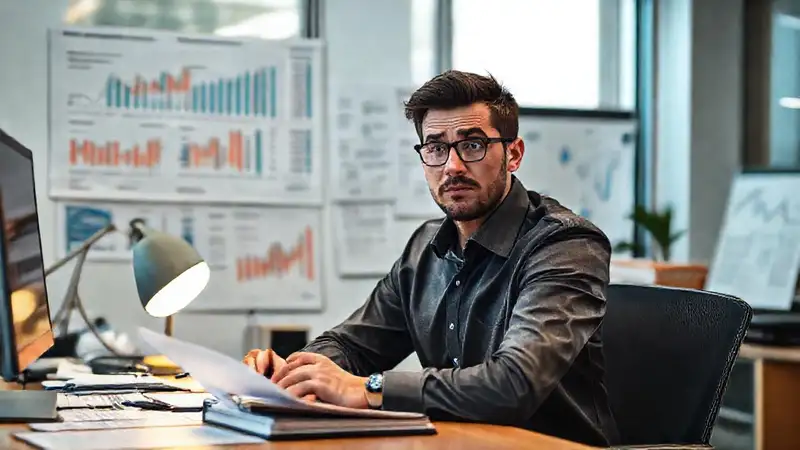 El emprendedor se muestra confundido ante finanzas