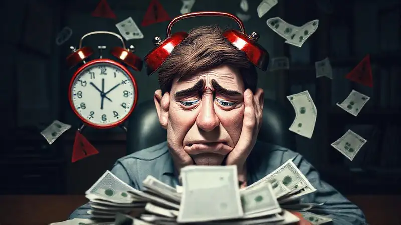 La crisis financiera genera estrés y caos