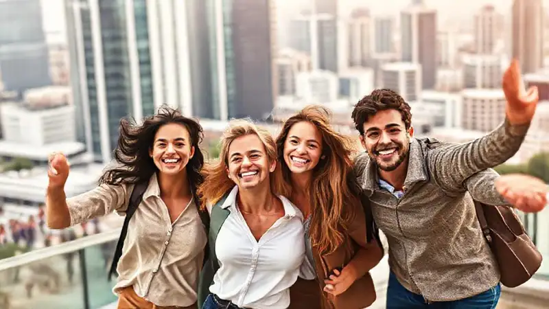 Vida moderna, adaptable y positiva