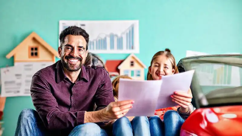 Familia prospera con seguridad y tranquilidad