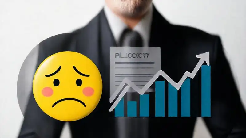 Gráfico financiero refleja incertidumbre y optimismo