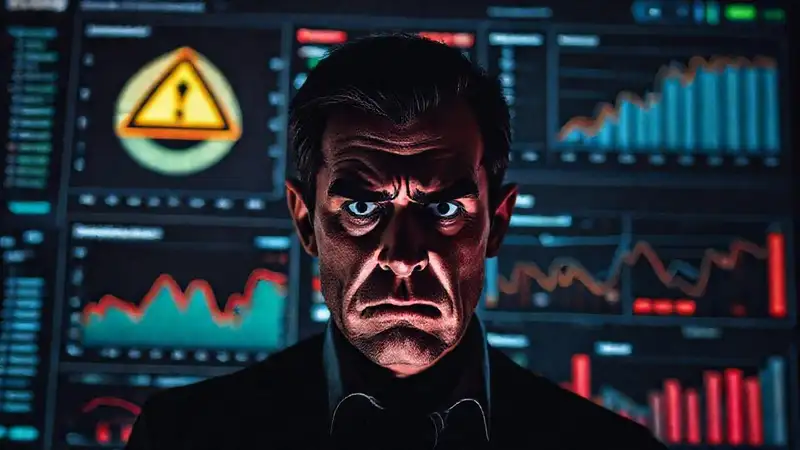El dashboard muestra estrés financiero urgente